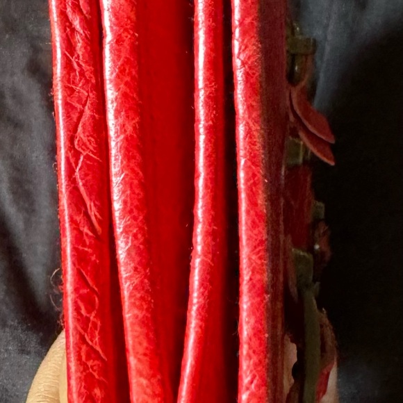 Balenciagia long wallet - LUCKY RED ❤️ - Picture 6 of 7